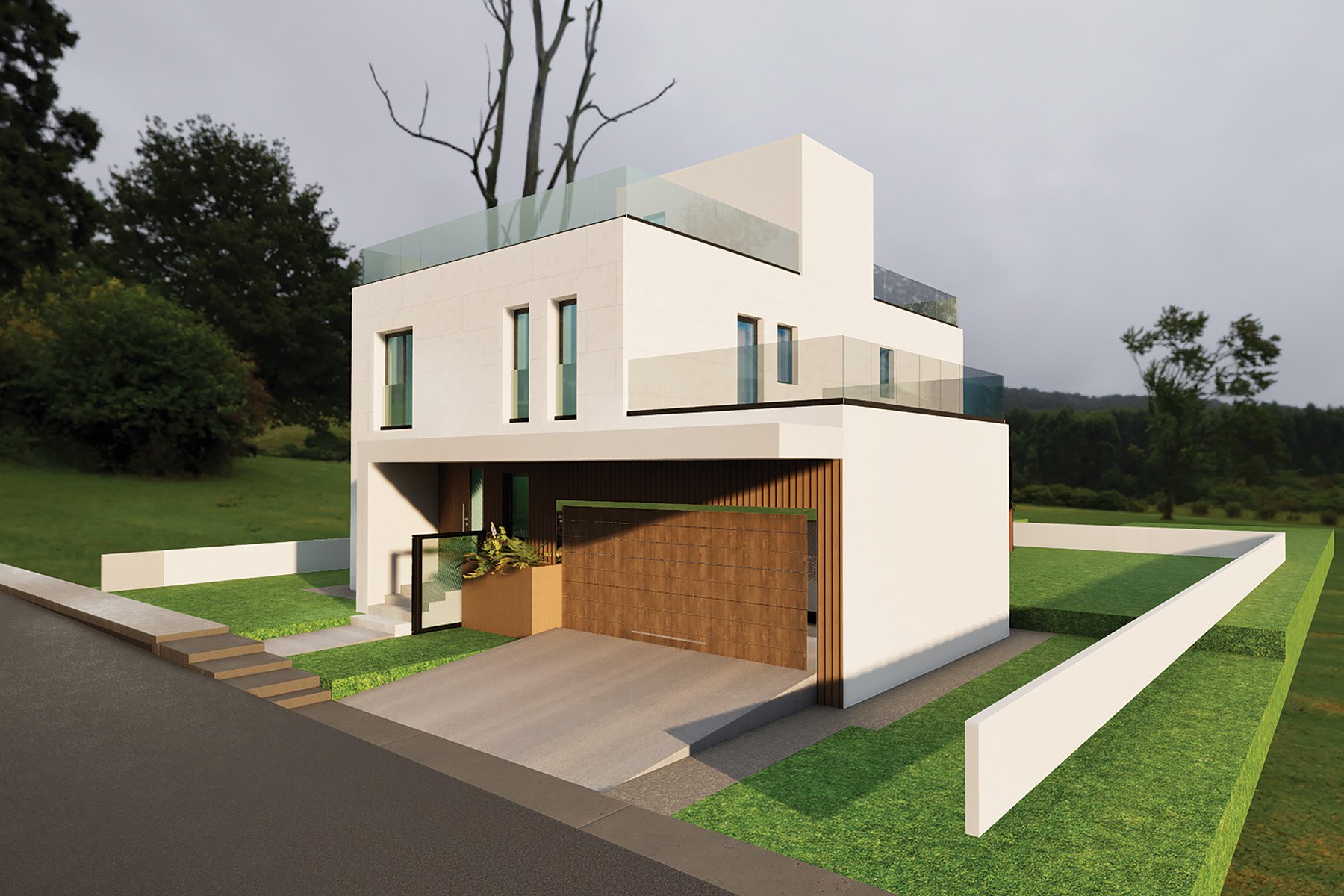 Extended Living — exterior view